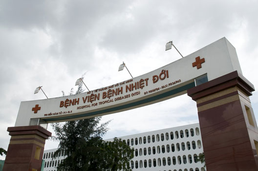 Entrance Hospital of Tropical Diseases (HTD) – Ho Chi Minh City