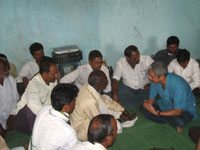 Interaction with community Members in Sukali Wardha